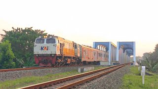 CC 206 13 07 SMC feat KA 40 SEMBRANI | Gambir - Surabaya Pasar Turi Lepas Stasiun Cepu