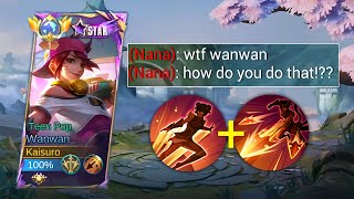 DO THIS WANWAN COMBO EASY KILL FOR CHASING ENEMIES! Wanwan Guide 2024  MLBB