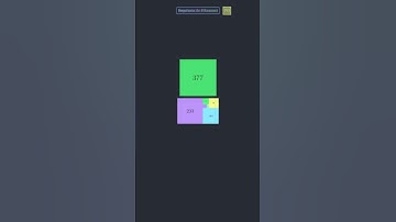 Fibonacci Quadrado #Shorts