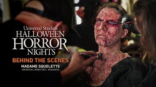 Halloween Horror Nights Makeup BTS | Universal Monsters: Unmasked