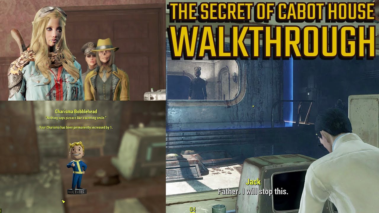 The Secret of Cabot House Walkthrough