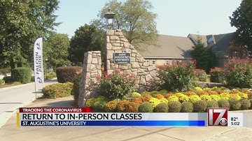 Saint Augustine’s students back in the classroom after ‘precautionary’ move to remote learning