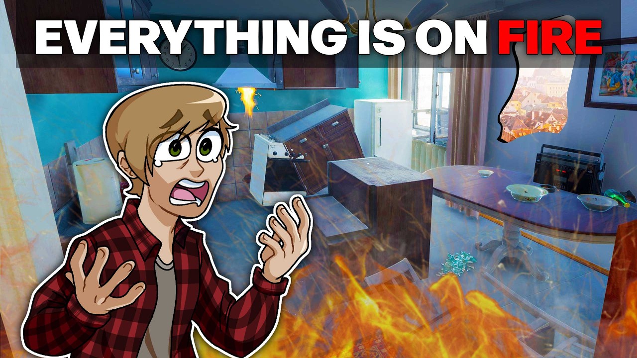Destroying an old lady's house for 14 minutes
