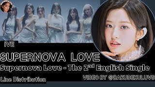 IVE (아이브) - Supernova Love (Line Distribution)