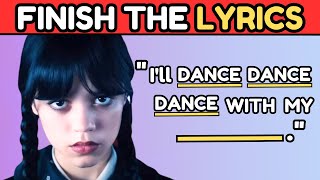 FINISH THE LYRICS - VIRAL Songs Edition | Most Popular Songs 🎵| Music Quiz