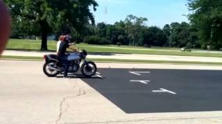 FULL M Class Illinois motorcycle test! How to pass