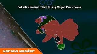 Patrick Screams while falling Vegas Pro Effects!