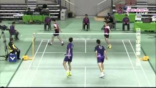 20140427韓國亞錦賽FINAL MD柳延星+申白喆(韓)VS李俊慧+劉雨辰(中)