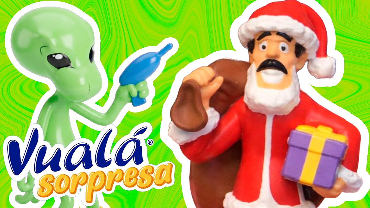 EN QUE LOTE ESTA SALIENDO LA NUEVA FIGURA QUICO MARCIANO Y DON RAMON SANTA CLAUS DE VUALA SORPRESA