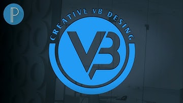 VB Logo "Professional Logo Desing Pixellab How To Make A VB Logo Tutorial Pixellab [Baby Desing]