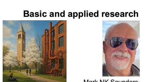Basic and applied research