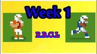 Retro Bowl Custom League Week 1 - PHI v BUF