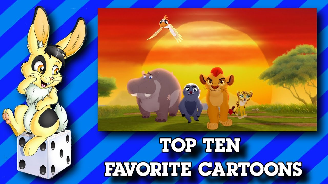My Top Ten Current Favorite Cartoons - YouTube