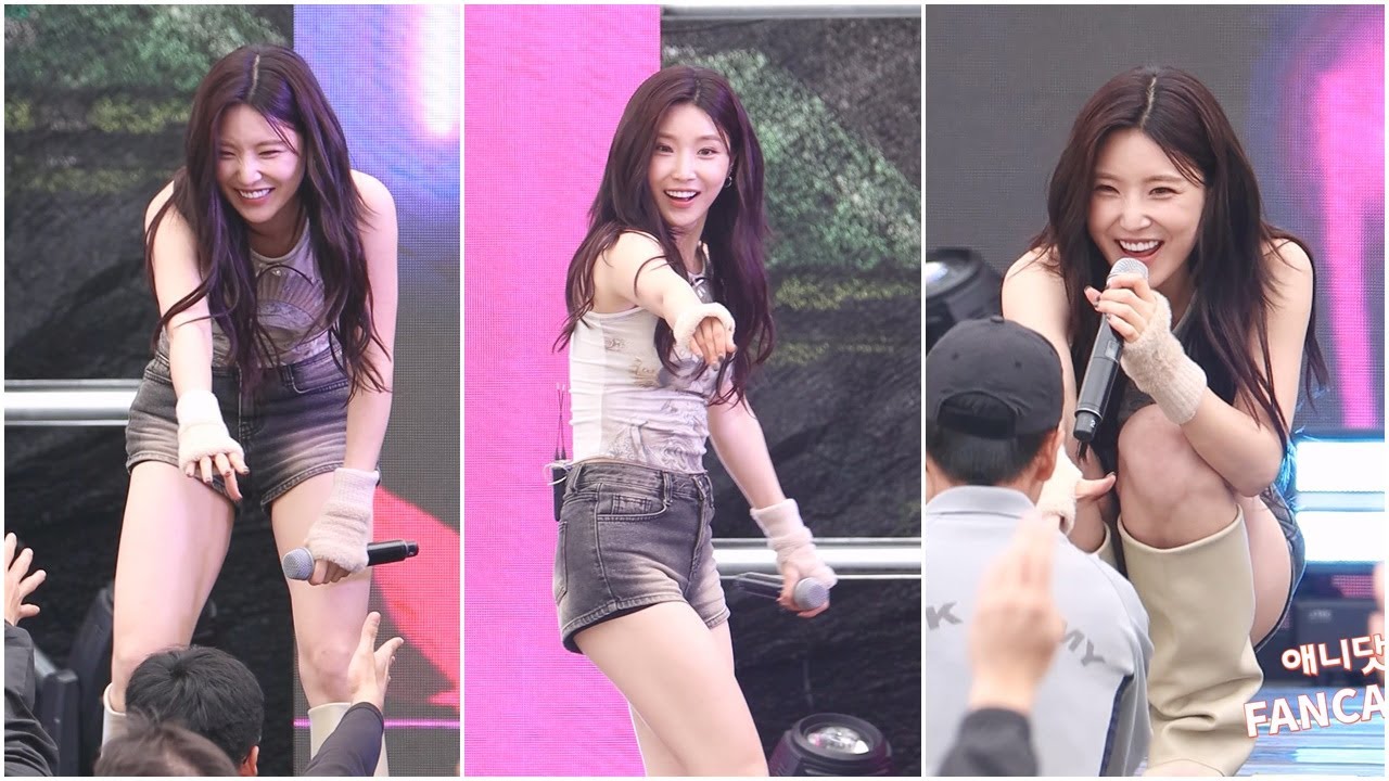 [직캠] 브브걸 (BBGIRLS) 유나 - 치맛바람 (241006 전우마라톤 KFN 위문열차) By 애니닷