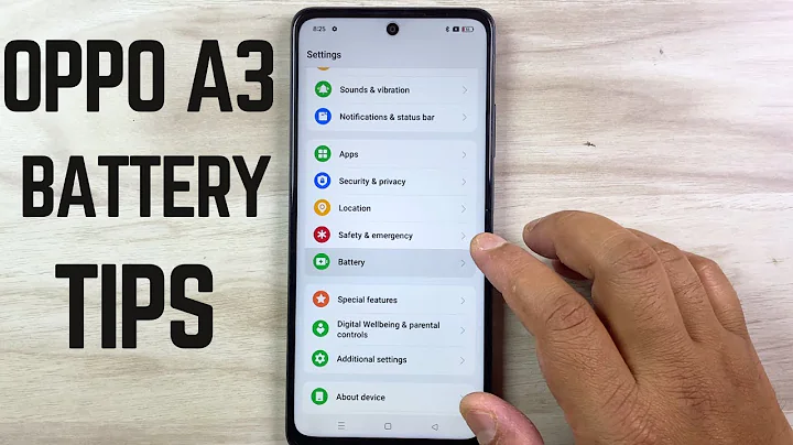 🔋 Oppo A3 Battery Tips | Maximize Battery Life & Performance (Complete Guide)
