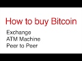 How to buy Bitcoin and send Bitcoin