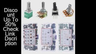 Wh148 Single Dual Potentiometer Mix Kit 3Pin 5Pin 6Pin Switch Audio Shaft Amplifier Sealing B1K 2K 5