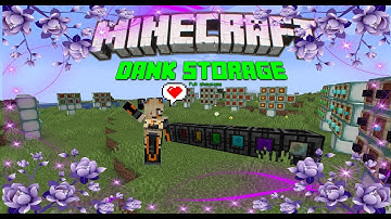 Minecraft  mod showcase : Dank storage mod full guide  and how to use