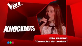 Mia Frankel - “Carencias de cordura” - Team Soledad - Knockouts - La Voz Argentina 2025