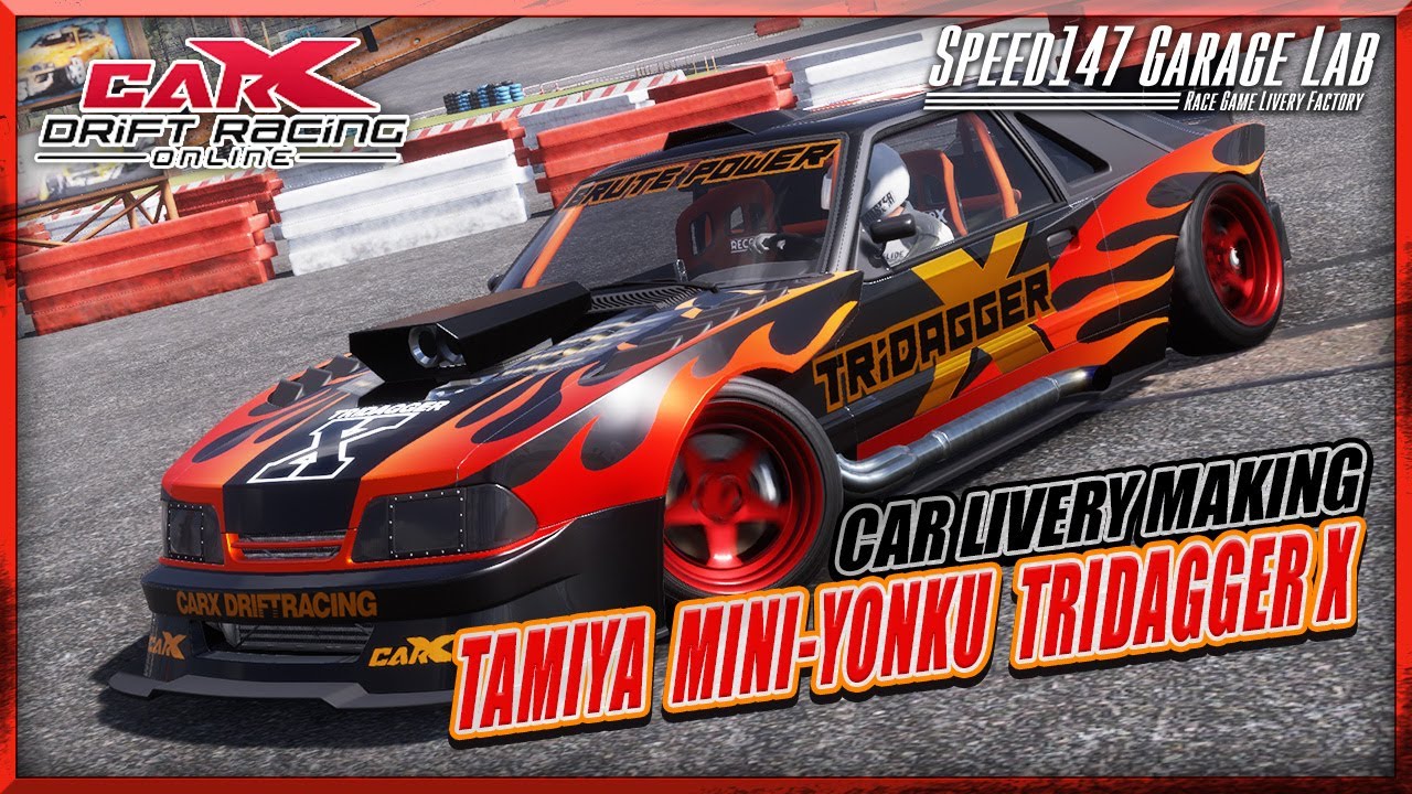 【CarX Drift Racing Online】CAR LIVERY MAKING vol.138〈TAMIYA MINIYONKU