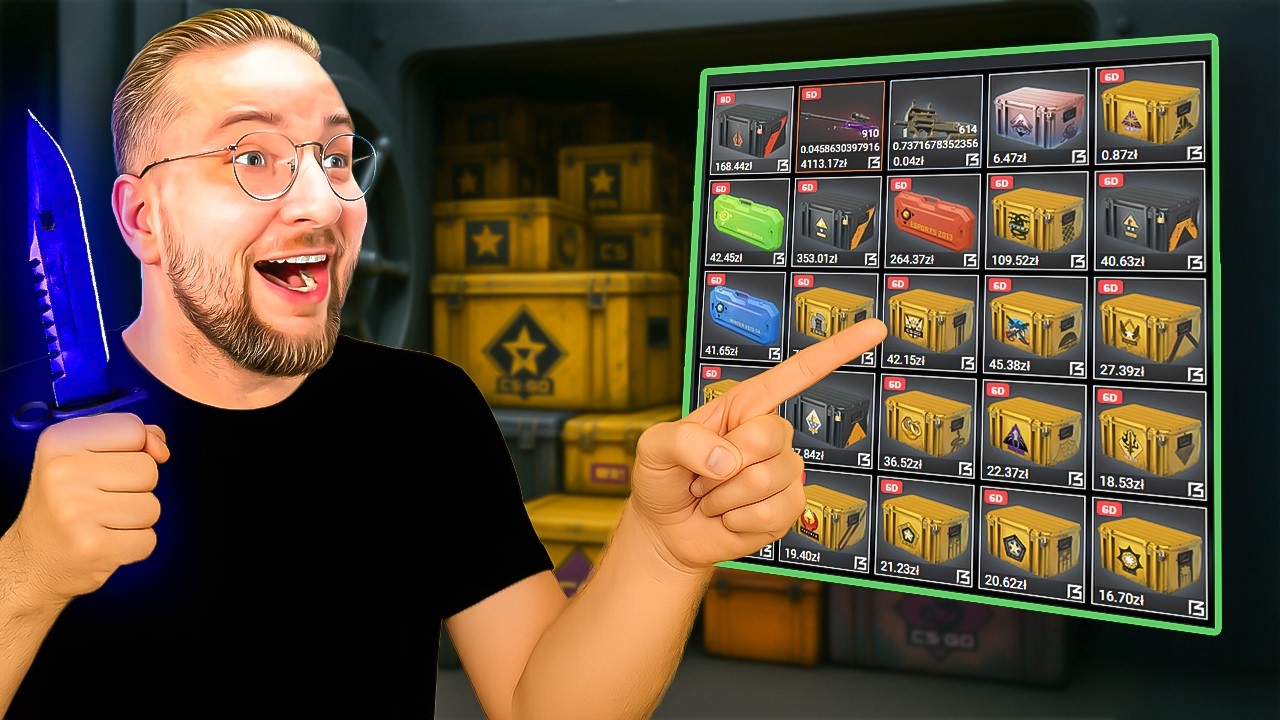 Otworzyłem KAŻDĄ SKRZYNKĘ w Counter Strike! Opening za 3000zł