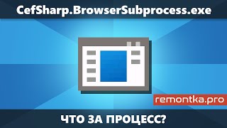 CefSharp.BrowserSubprocess — что это за процесс в диспетчере задач Windows