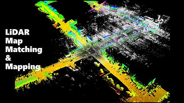 LiDAR Map matching & Mapping (Ouster OS-1 128)