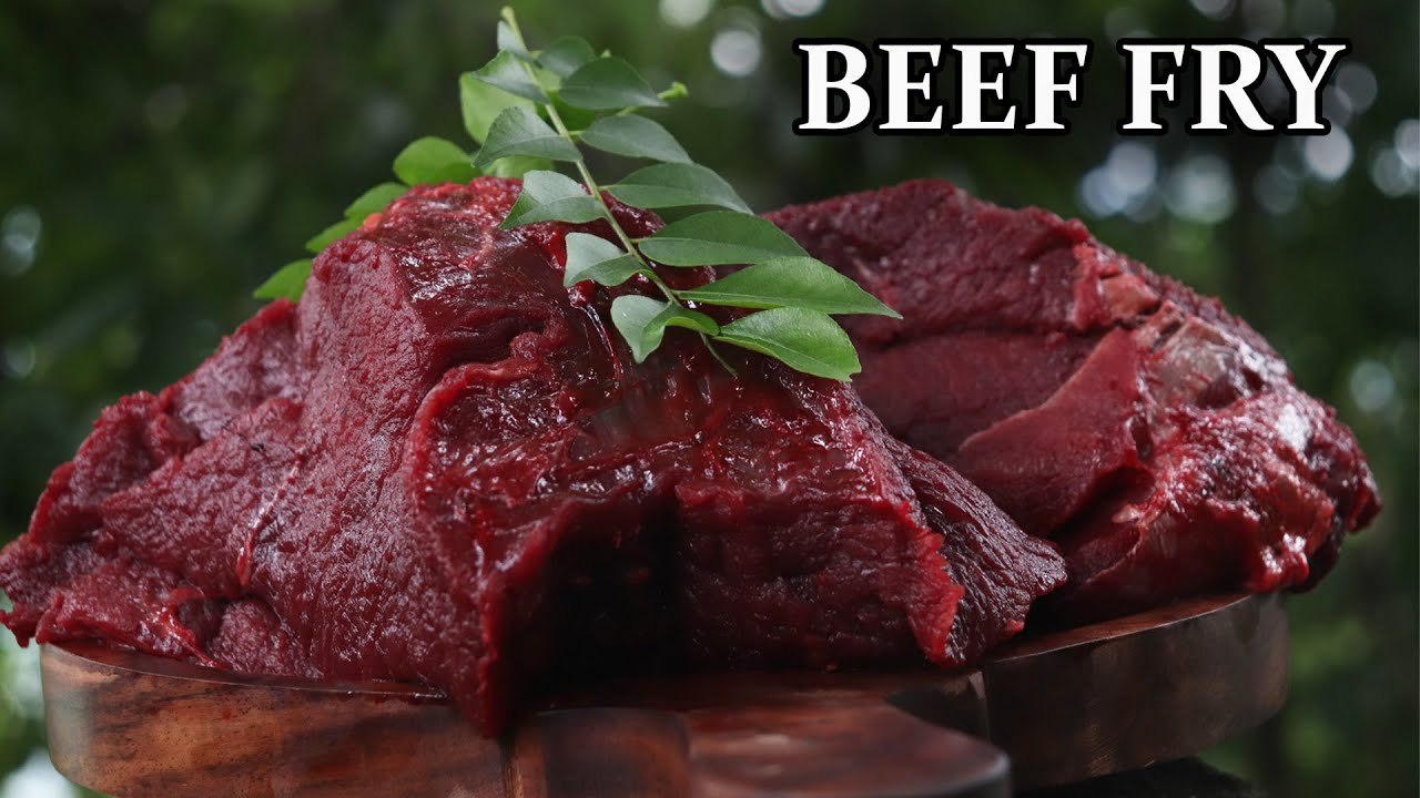 Beef Fry | ചുട്ട് ഇടിച്ച പോത്തിറച്ചി വറുത്തത് | | Unique BEEF FRY🍖🍖