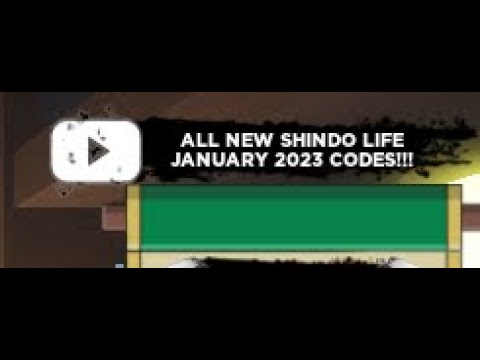 Shindo Life (SL) Codes - January 2023