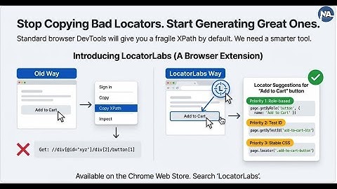 Stop Copying Bad Locators. Start Generating Great Ones.