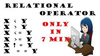 Relational operator in C |Basics of C Programming | Hindi Video on C Programming Operators Basics