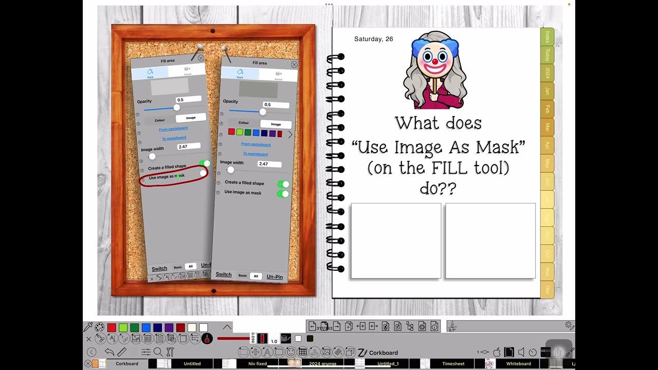 What does “Use Image As Mask” (on the Bucket Fill) tool Do? YouTube