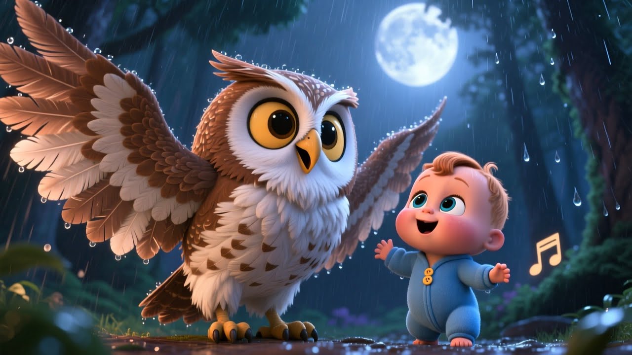 Learning Weather with Owl 🦉☀️⛈️ | Fun Kids Song | Weather Learning for Toddlers