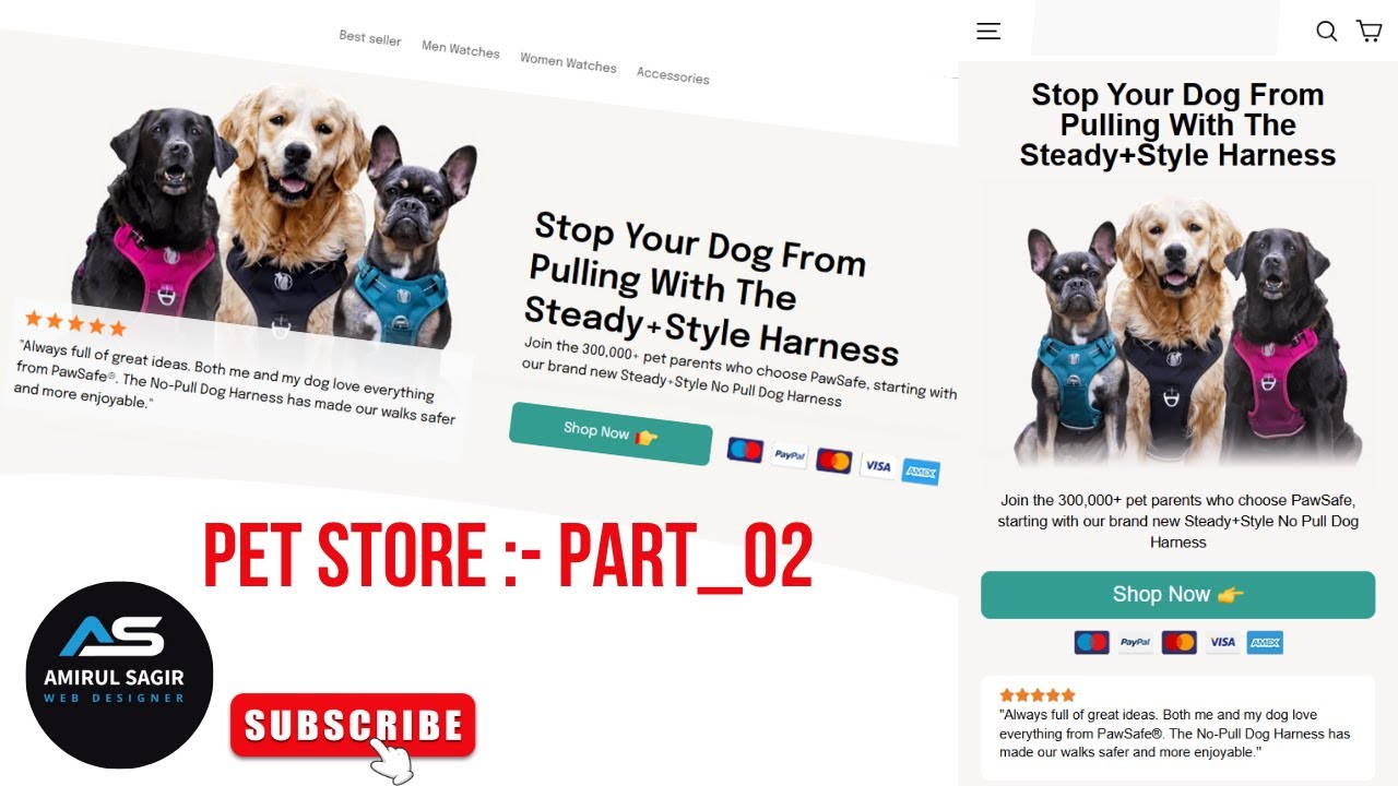 Shopbase Pet Site Design | PlushBase | Part 02