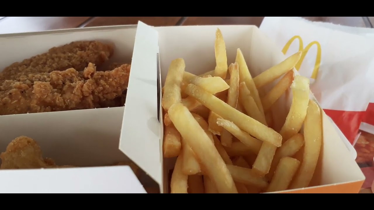 Mc Chicken Box Review Youtube 