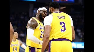 Breakdown of AD's Preseason Debut w/the Lakers