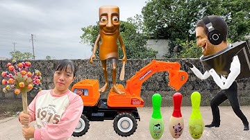 Kem Ốc review bộ dụng cụ sửa chữa đa năng sửa máy xúc đi bắt skibidi toilet lấy lại kẹo. Theu Chanel