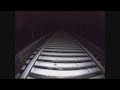 Walking through abandoned railway at night (ASMR)