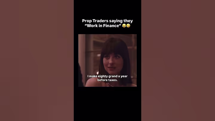 When Traders say they "Work in Finance" 😂🤣