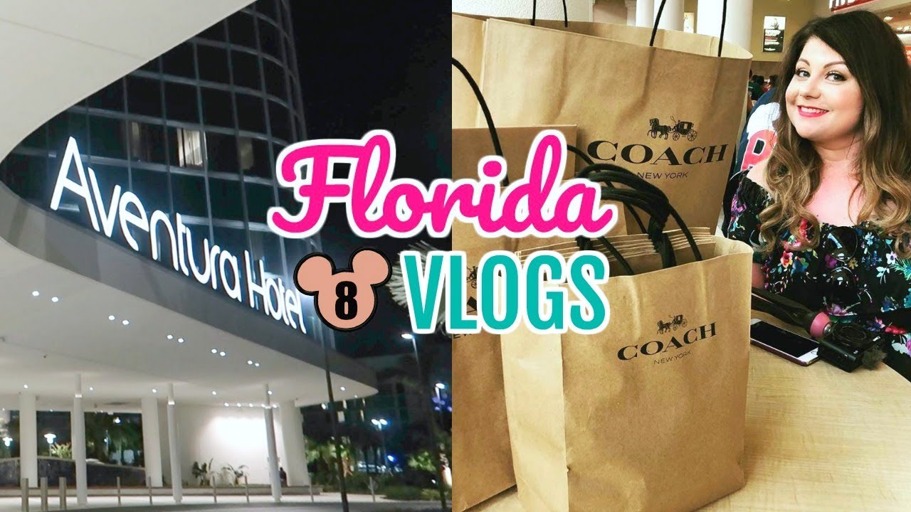 FLORIDA VLOGS 2018 SHOPPING, AVENTURA & CHEESECAKE FACTORY DISNEY