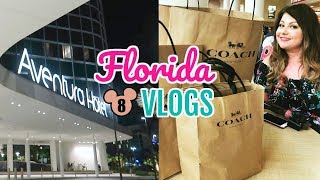 FLORIDA VLOGS 2018 | SHOPPING, AVENTURA & CHEESECAKE FACTORY | DISNEY IN DETAIL
