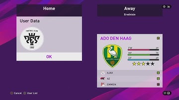 How to create custom team in PES2020 / PES2021 and play online
