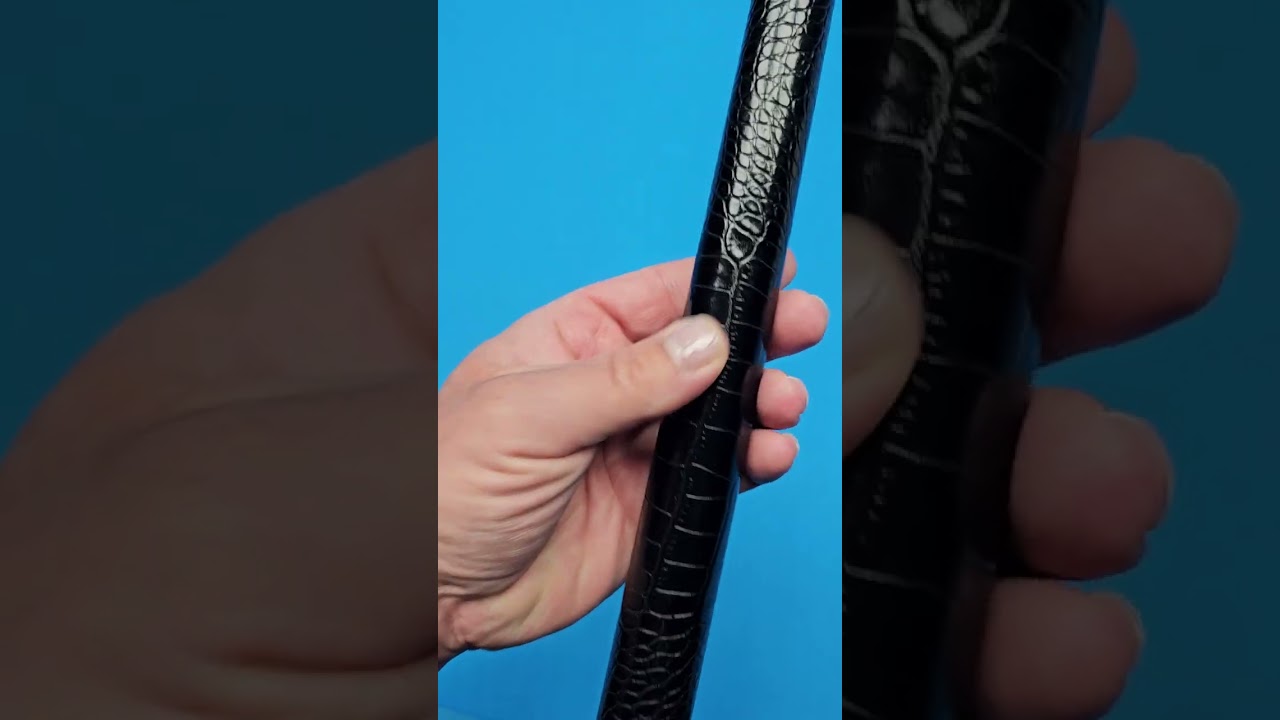 ⚫️🔥⚫️ ALL EBONY ARIEL CARMELI CUSTOM CUE WITH REAL SILVER