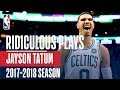 Jayson Tatum's RIDICULOUS Rookie Plays of the 2017-2018 NBA Season