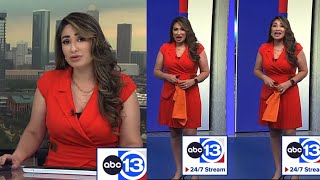 Mayra Moreno ravishing in red 11/01/2024