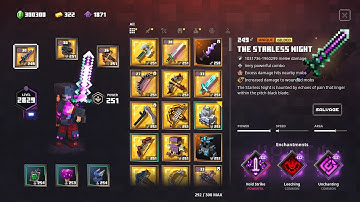 Minecraft Dungeons Starless Wither Build 2 Apoc+25 Ancient Hunt