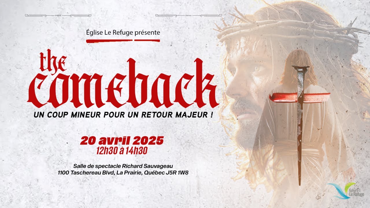 Service du dimanche de pâques - The comeback - YouTube