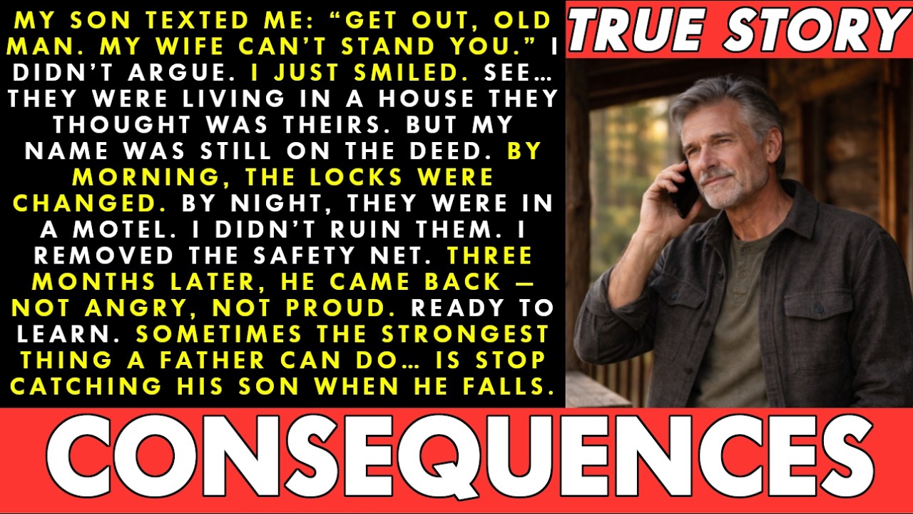My Son Texted Me To Leave Because His Wife Hated Me...