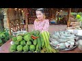 Sros Cooking Show: Mommy Chef Sros cook yummy recipe in countryside - Cooking skill
