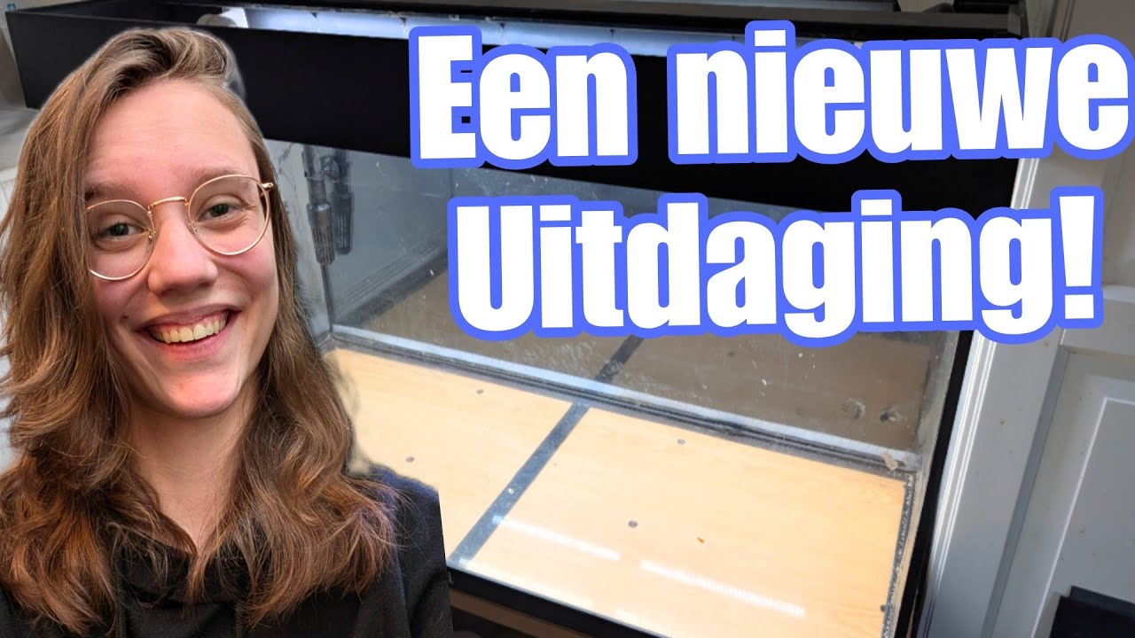 NIEUW aquarium: BLACKWATER op 100% OSMOSEWATER! //Nickey//